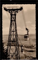 Oberwiesenthal - S/w Drahtseilbahn 1   Mit Zusatzstempel Fichtelberghaus Höchster Berg Der DDR - Oberwiesenthal