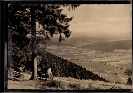 Oberwiesenthal - S/w Im Oberwiesenthaler Land   Mit Zusatzstempel Fichtelberg Höchster Berg Der DDR - Oberwiesenthal