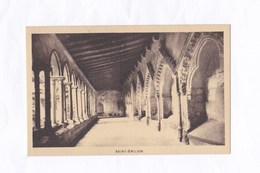Delcampe - CPA 33 Saint-Emilion Cloître De La Collégiale  Nef Des Tombeaux XIIe S; TBE - Saint-Emilion
