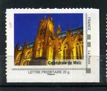 Cathédrale De METZ Adhésif Neuf ** . Collector " La Lorraine "  2009 - Collectors