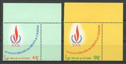 WALLIS FUTUNA  N° 224/225 ** Neufs MNH Superbes Cote 4,90 € Droits De L' Homme - Unused Stamps