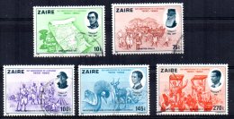 Zaire - 1980 - 150th Anniversary Of Belgian Independence - Used - Gebraucht