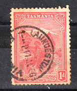 Tasmania   -   1900. Mont Wellington. Timbro Lusso - Used Stamps