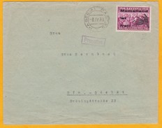 1939 Enveloppe De Papegiai Pogegen, - Timbre 35 C De Lituanie De 1938 Surchargé Memelland Ist Frei - Lithuania