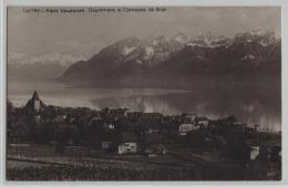 Lutry - Alpes Vaudoises Grammont Et Cornettes De Bise - Photo: Perrochet.Matile No. 3482 - Lutry