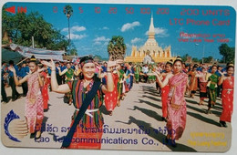 Laos 200 Unit Tamura  " That Luang Festival "  Mint - Laos