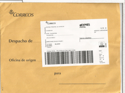 CC  CORREOS DE TARRAGONA ETIQUETA LABEL POSTAL EXPRESS - Special Delivery