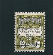 N° 6 Barcelone-exposition    Timbre Espagne (1929) Oblitéré - Barcellona