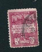 N° 2 Barcelone-exposition    Timbre Espagne (1929) Oblitéré Offert - Barcellona