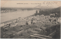 SERRIERES (07) - VUE SUR SAINT SERNIN - Serrières