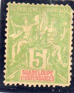 Guadeloupe:Année 1900 1901 :timbre Des Colonies Françaises  N° 40 - Neufs