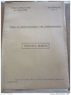 Militaria: Ecole D'Application D'Artillerie: Cours De Perfectionnement/ 1955 - Other & Unclassified