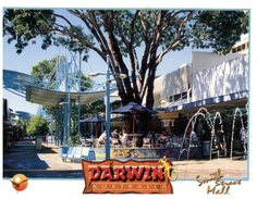 (717) Australia - NT  - Darwin  (with Stamp At Aback Of Card) - Darwin