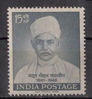 INDIA, 1961,   Madan Mohan Malaviya, Scouting Movement, Scout, (Educationist), MNH, (**) - Unused Stamps