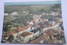 CPSM 57 - LORQUIN VUE AERIENNE D'ENSEMBLE ET LE C.E.S. - Lorquin