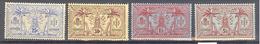 Nouvelles Hébrides: Yvert N° 30-31-35-37* - Unused Stamps