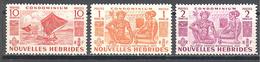 Nouvelles Hébrides: Yvert N° 145*-152*-153* - Unused Stamps