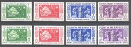 Nouvelles Hébrides: Yvert N° 167/174* - Unused Stamps