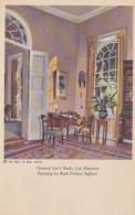 Virginia Arlington Lee Mansion General Lee's Study Painting By Ruth Perkins Safford - Arlington