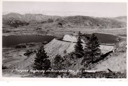 OSOYOOS, British Columbia , Canada, Osoyoos Highway On Anarchist Mountain, Old RPPC - Osoyoos