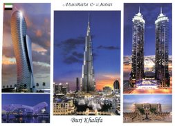 (712) UAE - Abu Dhabi & Dubai Buildings - Emiratos Arábes Unidos