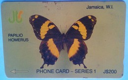 J$200 Butterfly 8JAMD - Jamaica