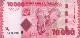 TANZANIA 10000 SHILLINGS ND (2011) P-44a UNC SIGN. MKULO & NDULU [TZ143a] - Tanzanie