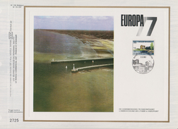 Feuillet Tirage Limité CEF 194 1854 Europa Embouchure De L'Yser à Nieuport Nieuwpoort - 1971-1980