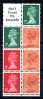 Great Britain - 1979 - Booklet Pane - MNH - Unused Stamps