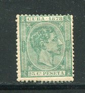 CUBA- Y&t N°25- Neuf Sans Gomme - Cuba (1874-1898)