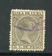 CUBA- Y&T N°76- Oblitéré - Cuba (1874-1898)