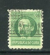 CUBA- Timbre Oblitéré - Oblitérés