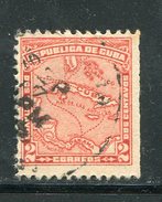 CUBA- Y&T N°167a)- Oblitéré - Used Stamps