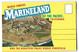 Etats-Unis - California - Californie - Palos Verdes - Los Angeles - Marineland -Dépliant 10 Vues (une De Chaque Côté X 5 - Tourism Brochures
