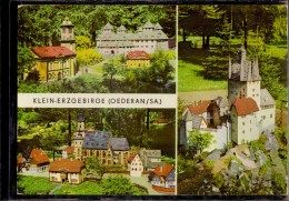 Oederan - S/w Mehrbildkarte 4   Klein Erzgebirge - Oederan