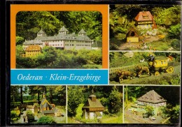 Oederan - S/w Mehrbildkarte 5   Klein Erzgebirge - Oederan