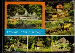 Oederan - S/w Mehrbildkarte 6   Klein Erzgebirge - Oederan