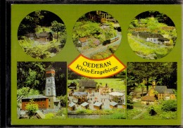 Oederan - S/w Mehrbildkarte 8   Klein Erzgebirge - Oederan