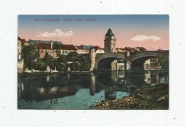 Cp , Allemagne , BAD KREUZNACH , Kaifer Wihl. Brücke , Vierge , Ed: Fischer - Bad Kreuznach