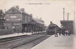 CARTE POSTALE    NOYELLES SUR MER 80  La Gare - Noyelles-sur-Mer