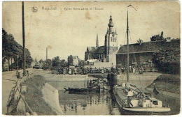 Aarschot. Aerschot. Eglise Notre Dame De L'Ecluse. Péniche. - Aarschot