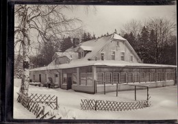 Oelsnitz Im Erzgebirge - S/w Fotokarte Unbekanntes Haus Gasthaus Oder Ferienheim - Oelsnitz I. Erzgeb.