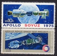 USA 1975 Apollo - Soyuz Space Test Project Se-tenant Pair, MNH (SG 1567/8) - Ongebruikt