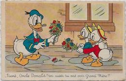 CPSM Walt Disney Mickey Circulé édition Superluxe Donald - Andere & Zonder Classificatie