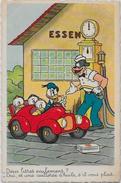CPSM Walt Disney Mickey Circulé édition Superluxe Donald Pompe à Essence - Sonstige & Ohne Zuordnung