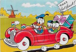 CPSM Walt Disney Mickey Circulé édition Donald Productions Donald Duck Uitgave Amsterdam écrite 1960 - Autres & Non Classés