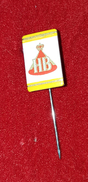 HB, ORIGINAL VINTAGE CIGARETTE PIN BADGE - Other & Unclassified