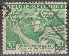 Belgique 1945 Michel Colis Postaux 15I Cote (2008) 0.20 € Mercure Cachet Rond - Oblitérés