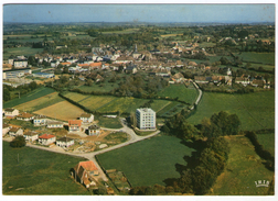 CPSM   87     SAINT GERMAIN LES BELLES     VUE AERIENNE - Saint Germain Les Belles