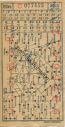 Deutschland - Hamburg - Hamburger Hochbahn Aktiengesellschaft - Fahrschein 20Pf. - Europa
